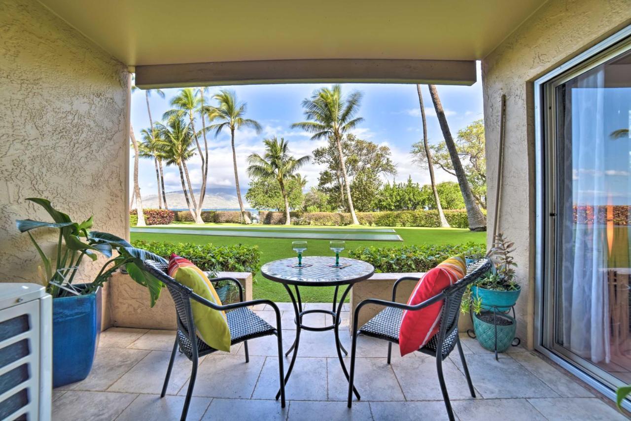 Ocean-View Kihei Condo With Lanai Steps To Beach! מראה חיצוני תמונה