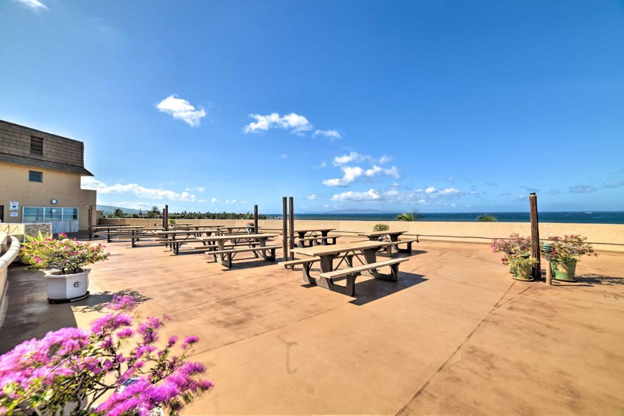 Ocean-View Kihei Condo With Lanai Steps To Beach! מראה חיצוני תמונה