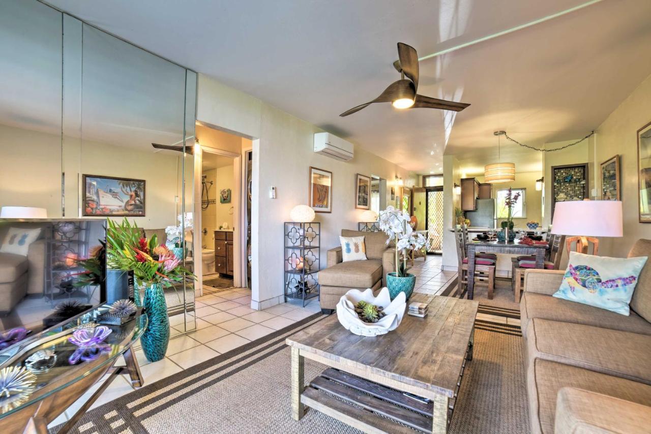 Ocean-View Kihei Condo With Lanai Steps To Beach! מראה חיצוני תמונה