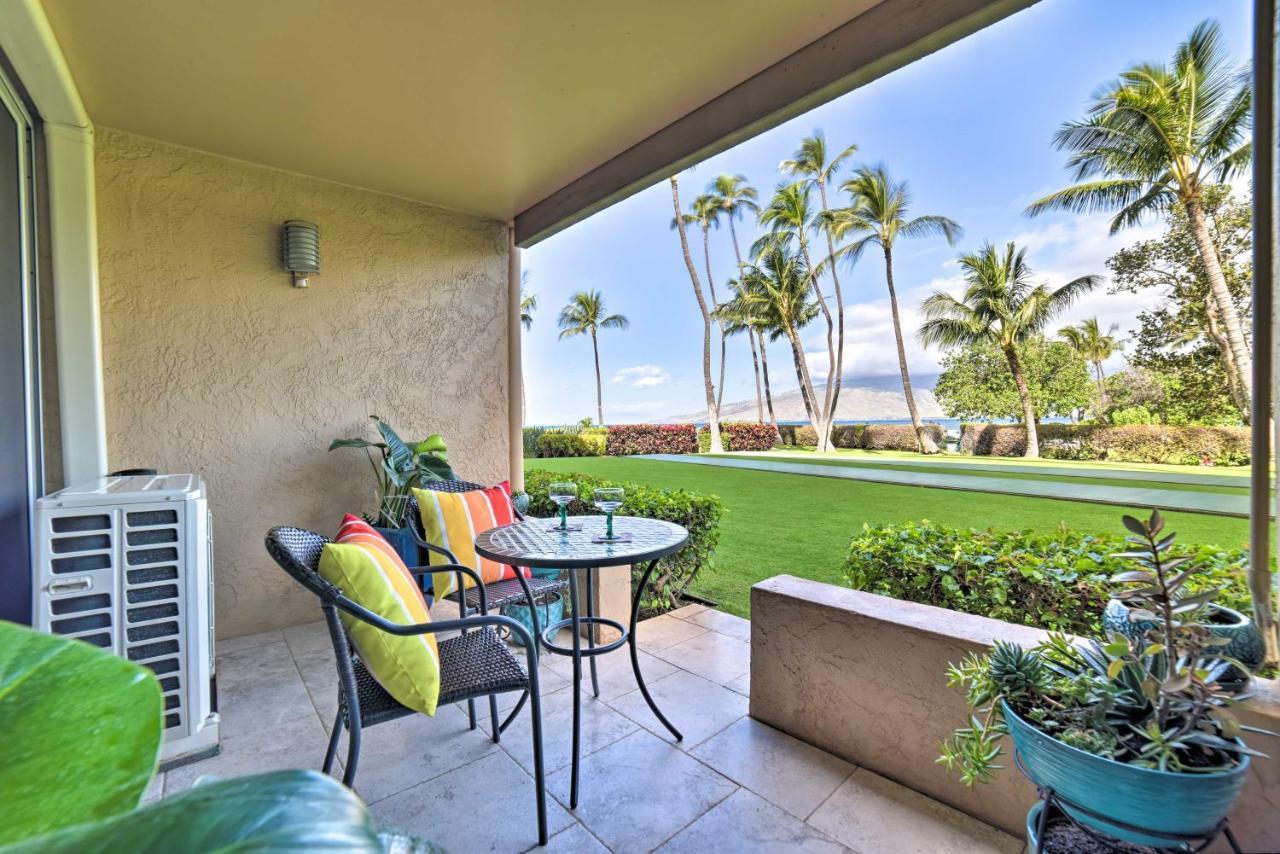 Ocean-View Kihei Condo With Lanai Steps To Beach! מראה חיצוני תמונה